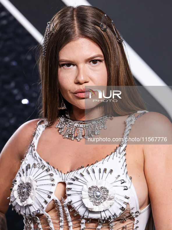 Chanel West Coast arrives at the 2024 MTV Video Music Awards held at UBS Arena on September 11, 2024 in Elmont, New York, United States. 