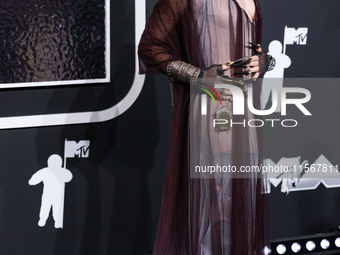 Chappell Roan wearing Y/Project arrives at the 2024 MTV Video Music Awards held at UBS Arena on September 11, 2024 in Elmont, New York, Unit...