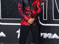 French Montana arrives at the 2024 MTV Video Music Awards held at UBS Arena on September 11, 2024 in Elmont, New York, United States. (