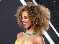 Tyla Laura Seethal wearing Area arrives at the 2024 MTV Video Music Awards held at UBS Arena on September 11, 2024 in Elmont, New York, Unit...