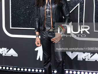 Lenny Kravitz arrives at the 2024 MTV Video Music Awards held at UBS Arena on September 11, 2024 in Elmont, New York, United States. (