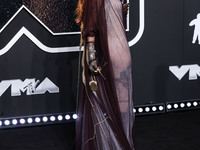 Chappell Roan wearing Y/Project arrives at the 2024 MTV Video Music Awards held at UBS Arena on September 11, 2024 in Elmont, New York, Unit...