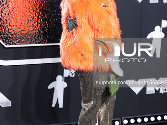 Mona Scott Young arrives at the 2024 MTV Video Music Awards held at UBS Arena on September 11, 2024 in Elmont, New York, United States. (