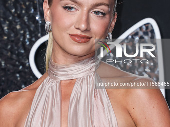 Anna Sitar arrives at the 2024 MTV Video Music Awards held at UBS Arena on September 11, 2024 in Elmont, New York, United States. (