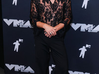 Benson Boone, winner of the Best Alternative Video award for 'Beautiful Things' poses in the press room at the 2024 MTV Video Music Awards h...