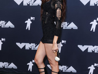 Lisa (Lalisa Manobal) of Blackpink poses in the press room at the 2024 MTV Video Music Awards held at UBS Arena on September 11, 2024 in Elm...