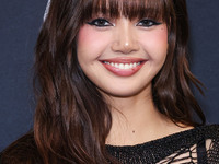 Lisa (Lalisa Manobal) of Blackpink poses in the press room at the 2024 MTV Video Music Awards held at UBS Arena on September 11, 2024 in Elm...