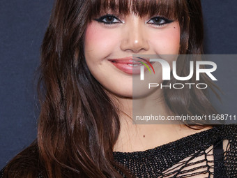 Lisa (Lalisa Manobal) of Blackpink poses in the press room at the 2024 MTV Video Music Awards held at UBS Arena on September 11, 2024 in Elm...