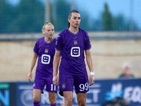 Amelie Delabre of Anderlecht during the UEFA Women's Champions League First qualifying round, Semi-finals CP-Group 4 soccer match between An...