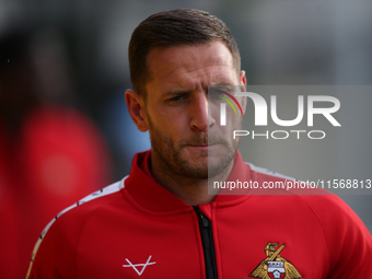 Billy Sharp of Doncaster Rovers during the Sky Bet League 2 match between Harrogate Town and Doncaster Rovers at Wetherby Road in Harrogate,...