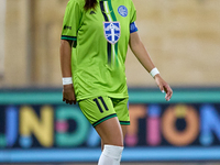 Tatjana Osmajic of Breznica during the UEFA Women's Champions League First qualifying round, Semi-finals CP-Group 4 soccer match between Bre...