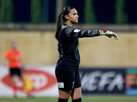 Maya Cachia, goalkeeper of Birkirkara, during the UEFA Women's Champions League First qualifying round, Semi-finals CP-Group 4 soccer match...