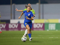 Yuna Hazekawa of Birkirkara is in action during the UEFA Women's Champions League First qualifying round, Semi-finals CP-Group 4 soccer matc...