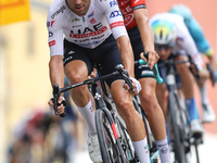 Ulissi Diego participates in the race during the 72nd Tour of Tuscany, Coppa Sabatini, in Peccioli, Italy, on September 12, 2024. (