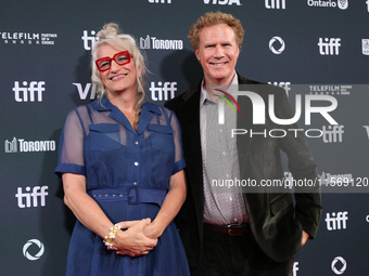 Will Ferrell and Harper Steele attend the premiere of ''Will & Harper'' during the 2024 Toronto International Film Festival at Roy Thomson H...