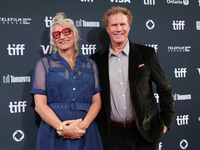 Will Ferrell and Harper Steele attend the premiere of ''Will & Harper'' during the 2024 Toronto International Film Festival at Roy Thomson H...