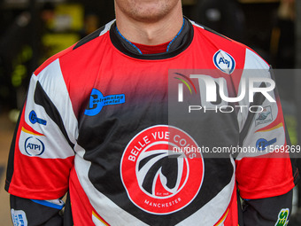 Belle Vue Colts' Number 8 Billy Budd during the WSRA National Development League match between Sheffield Tiger Cubs and Belle Vue Colts at O...