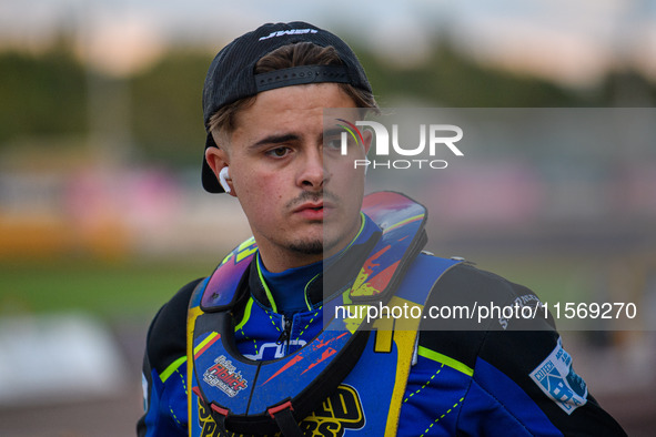 Nathan Ablitt of the Sheffield Tiger Cubs during the WSRA National Development League match between Sheffield Tiger Cubs and Belle Vue Colts...