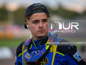 Nathan Ablitt of the Sheffield Tiger Cubs during the WSRA National Development League match between Sheffield Tiger Cubs and Belle Vue Colts...