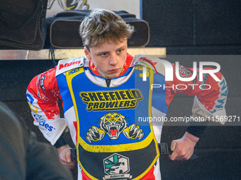 Stene Pijper of the Sheffield Tiger Cubs during the WSRA National Development League match between Sheffield Tiger Cubs and Belle Vue Colts...