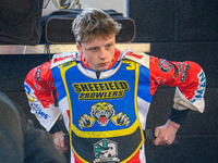 Stene Pijper of the Sheffield Tiger Cubs during the WSRA National Development League match between Sheffield Tiger Cubs and Belle Vue Colts...