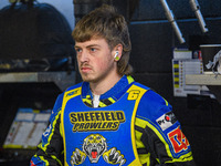 Kean Dicken of the Sheffield Tiger Cubs during the WSRA National Development League match between Sheffield Tiger Cubs and Belle Vue Colts a...