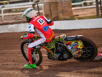 Belle Vue Colts' William Cairns is in action during the WSRA National Development League match between Sheffield Tiger Cubs and Belle Vue Co...