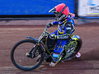 Sheffield Tiger Cubs' Nathan Ablitt is in action during the WSRA National Development League match between Sheffield Tiger Cubs and Belle Vu...