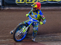 Kean Dicken of the Sheffield Tiger Cubs competes during the WSRA National Development League match between Sheffield Tiger Cubs and Belle Vu...