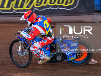 Sheffield Tiger Cubs' Stene Pijper is in action during the WSRA National Development League match between Sheffield Tiger Cubs and Belle Vue...