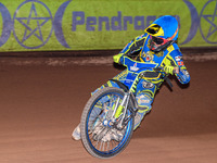 Kean Dicken of the Sheffield Tiger Cubs competes during the WSRA National Development League match between Sheffield Tiger Cubs and Belle Vu...