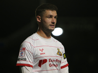 Luke Molyneux of Doncaster Rovers during the Sky Bet League 2 match between Harrogate Town and Doncaster Rovers at Wetherby Road in Harrogat...