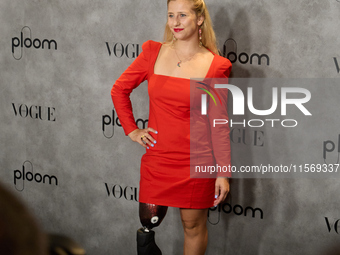 Desiree Vila attends a photocall for Vogue Fashion's Night Out 2024 in Madrid, Spain, on September 13, 2024. (