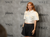 Natalia Rodriguez attends a photocall for Vogue Fashion's Night Out 2024 in Madrid, Spain, on September 13, 2024. (