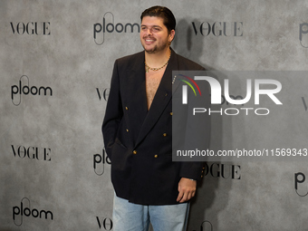 Alvaro Calafat attends the photocall for Vogue Fashion's Night Out 2024 in Madrid, Spain, on September 13, 2024. (