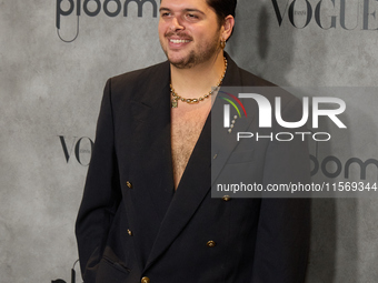 Alvaro Calafat attends the photocall for Vogue Fashion's Night Out 2024 in Madrid, Spain, on September 13, 2024. (