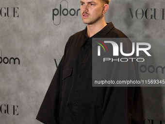 Max attends a photocall for Vogue Fashion's Night Out 2024 in Madrid, Spain, on September 13, 2024. (