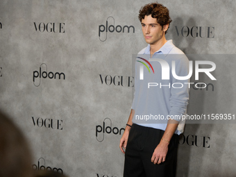 Hugo Nieto attends the photocall for Vogue Fashion's Night Out 2024 in Madrid, Spain, on September 13, 2024. (