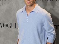 Hugo Nieto attends the photocall for Vogue Fashion's Night Out 2024 in Madrid, Spain, on September 13, 2024. (