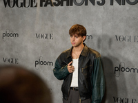 Daniel Sabater attends the photocall for Vogue Fashion's Night Out 2024 in Madrid, Spain, on September 13, 2024. (