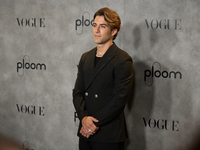 Alvaro Luna attends the photocall for Vogue Fashion's Night Out 2024 in Madrid, Spain, on September 13, 2024. (