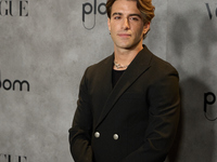 Alvaro Luna attends the photocall for Vogue Fashion's Night Out 2024 in Madrid, Spain, on September 13, 2024. (