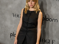 Daniela Aldana attends a photocall for Vogue Fashion's Night Out 2024 in Madrid, Spain, on September 13, 2024. (