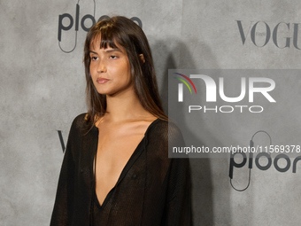 Gabriela Sevillano attends a photocall for Vogue Fashion's Night Out 2024 in Madrid, Spain, on September 13, 2024. (