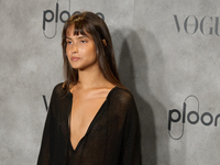 Gabriela Sevillano attends a photocall for Vogue Fashion's Night Out 2024 in Madrid, Spain, on September 13, 2024. (