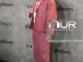 Nil Moliner attends a photocall for Vogue Fashion's Night Out 2024 in Madrid, Spain, on September 13, 2024. (