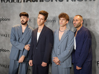 Veintiuno Photocall at Vogue Fashion's Night Out 2024 in Madrid, Spain, on September 13, 2024 (