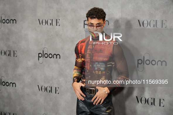 Felipe Londono attends a photocall for Vogue Fashion's Night Out 2024 in Madrid, Spain, on September 13, 2024. 