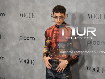 Felipe Londono attends a photocall for Vogue Fashion's Night Out 2024 in Madrid, Spain, on September 13, 2024. (