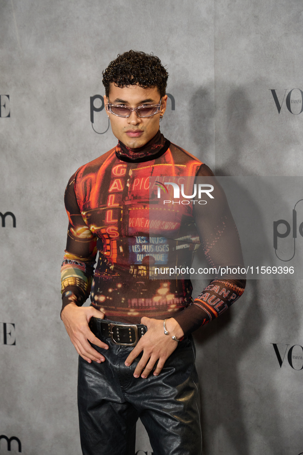 Felipe Londono attends a photocall for Vogue Fashion's Night Out 2024 in Madrid, Spain, on September 13, 2024. 